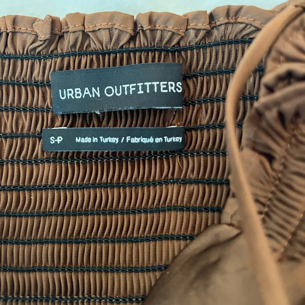 Urban outfitters brown crop top size SP - Picture 4 of 4